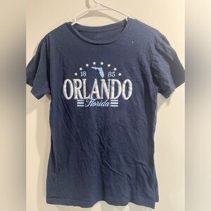 Blue Orlando Florida tshirt size medium